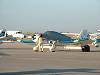 Pat bache l'avion � Almeria