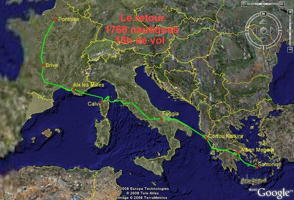 Trajet retour